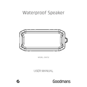 Goodmans B&M Waterproof Speaker 359732 manual cover