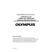 Olympus USPM-RUIII Series, USPM3-100, USPM3-200 manual cover