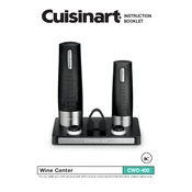 Cuisinart CWO-400 Opener manual cover