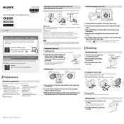 Sony ILCE-6100 manual cover