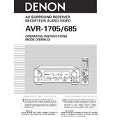 Denon AVR-685 AVR-685S manual cover