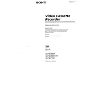 Sony SLV-677HF manual cover