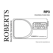 Roberts RP3 Analogue 0 manual cover