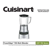 Cuisinart CBT-700 Series manual cover