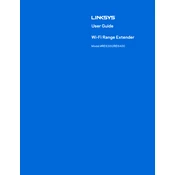 Linksys RE6300 RE6400 Wifi Range Extender manual cover