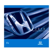 Honda Fit 2010 Technology manual cover