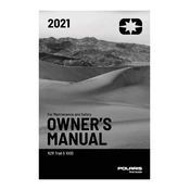 Polaris RZR Trail S 1000 manual cover