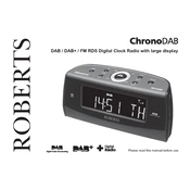 Roberts ChronoDAB Clock 2014 manual cover