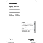 Panasonic CS-XE18WKUAW,CS-XE24WKUAW manual cover