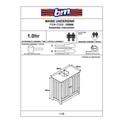 Maine B&M Undersink 355066 manual cover