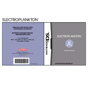 Nintendo Electroplankton manual cover