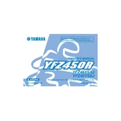 Yamaha YFZ45YSXJ, YFZ45YSSJ YFZ 450R 2018 manual cover