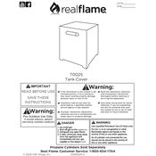 Realflame T0025 manual cover