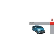 Vauxhall Vivaro 2007 manual cover