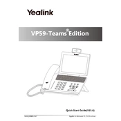 Yealink VP59 manual cover