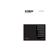 Yamaha EF4000DE, EF4600DE, EF6600DE, YG4000D