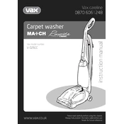 Vax V-026CC manual cover