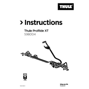 Thule Proride XT 598004 manual cover