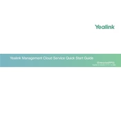 Yealink Management Cloud Service manual cover