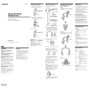 Sony MDR-NC5 manual cover