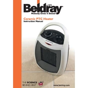 Beldray EH0949 Ceramic PTC Heater manual cover