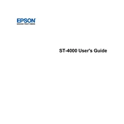 Epson WorkForce ST-4000 manual cover