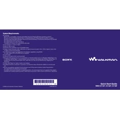 Sony NWZ-S715F manual cover