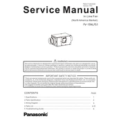 Panasonic FV-15NLFS1 manual cover