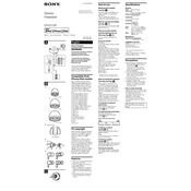 Sony DR-EX12iP manual cover