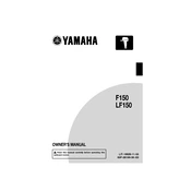 Yamaha F150DETX manual cover