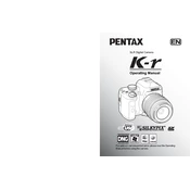 Ricoh Pentax K-r manual cover