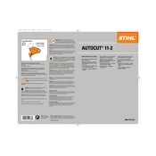 Stihl AutoCut 11-2 manual cover