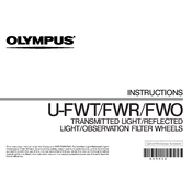 Olympus U-FWT,FWR,FWO manual cover