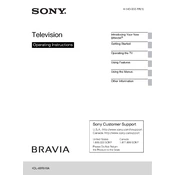 Sony KDL-60R510A manual cover