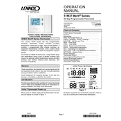 Lennox 51M37 Merit Series manual cover