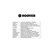 Hoover HBS93680 2X manual cover