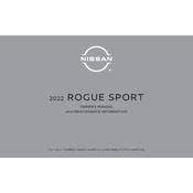 Nissan Rogue Sport 2022 manual cover