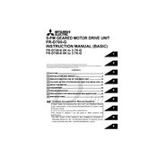 Mitsubishi Electric FR D700 G manual cover