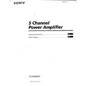 Sony TA-N9000ES manual cover