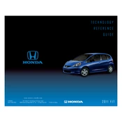 Honda Fit 2011 Technology manual cover