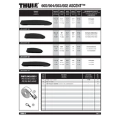 Thule Ascent 602 manual cover