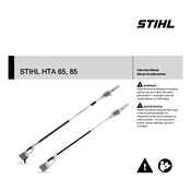 Stihl HTA 65 HTA 85 manual cover