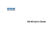 Epson WorkForce DS-40 manual cover