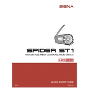 Sena Spider ST1 manual cover
