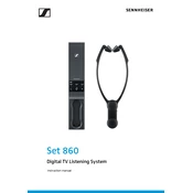 Sennheiser Set 860 manual cover