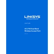 Linksys LAPAC1750 AC1750 Wireless Access Point manual cover