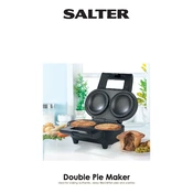 Salter EK1179 Double Pie Maker manual cover