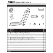 Thule Hull-A-Port Aero 838 manual cover