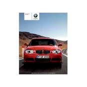 BMW 128i Convertible 1 Series 2008 manual cover