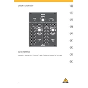 Behringer 961 Interface manual cover